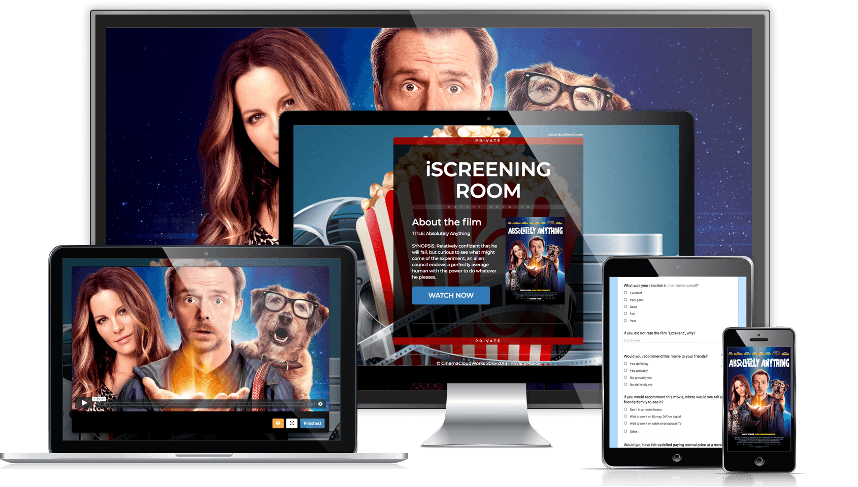 iScreeningRoom Secure Online Screening